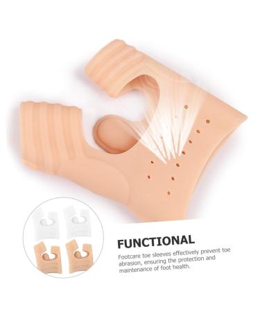 FOMIYES Bunion Pads for Women & Men - 2 Pairs Toe Separators Big Toe Brace Cushions for Hammertoe Relief - Buy Online on GoSupps.com