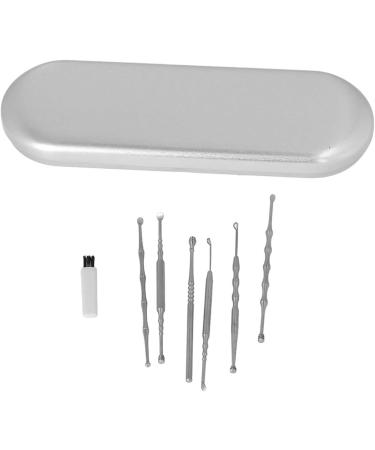 Stainless Steel Earwax Cleaner Kit - Travel-friendly & Shiny Finish - Buy Online on GoSupps.com