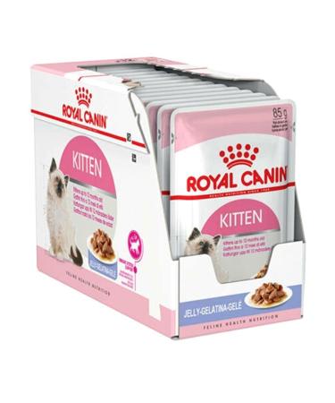 Royal Canin - Kitten Instinctive en gel e pour chaton - 12 sachets de 85g