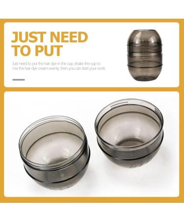 KIPETTO Shaker Hair Color Mixer - Precision Tinting Bowl with Ounce & Milliliter Markings for Hair Salons - International Shipping Available - Buy Online on GoSupps.com