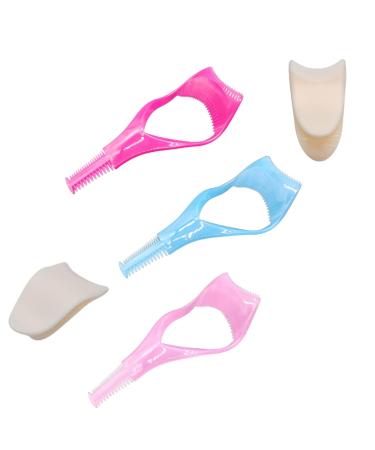 3-in-1 False Eyelash Curler & Brush Tool - Upper & Lower Mascara Applicator for Flawless Eyelash Makeup - Shop Internationally - Buy Online on GoSupps.com