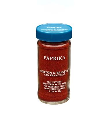Morton & Bassett Paprika, 2-Ounce jar