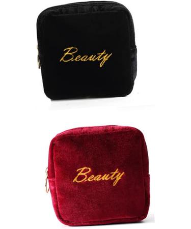 Hemoton 2pcs Cosmetic Pouch for Purse Mini Makeup Pouch Sanitary Napkin Pouch Pad Baby Picture 4x2pcs 13*13*4cmx2pcs - Buy Online on GoSupps.com