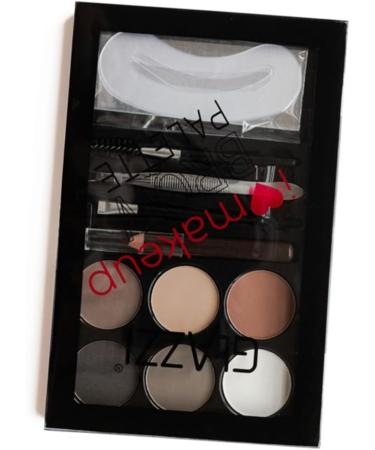 BIUDECO 1 Set Eyebrow Beautify Makeup Tools Natural Eyebrow Powder Eyebrows Makeup Accessory - Buy Online on GoSupps.com