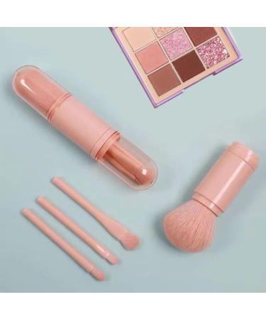 Eyeshadow brush Contour brush Beginner-Friendly Makeup Brushes: Complete Set for Flawless On-the-Go Application Pink - Buy Online on GoSupps.com