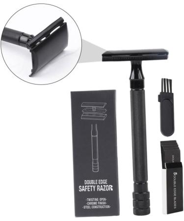 Minkissy Manual Razor Nose Hair Cutter & Mustache Trimmer | Stainless Steel Edge Razor Blades - Perfect Gift for Men - Buy Online on GoSupps.com