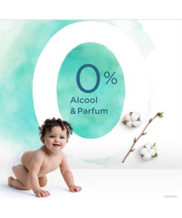 Pampers Aqua Harmonie Baby Wipes 864 Wipes (Pack of 6 x 3 x 48) Fragrance and Alcohol Free With 99% Water and Fibers - Buy Online on GoSupps.com