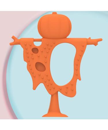 Shenrongtong Pumpkin Silicone Bite Ring for Babies - Food-Grade Easy to Grasp Safe for 3 Months+ - Buy Online on GoSupps.com
