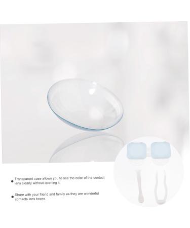 Partykindom 5-Sentence Push Glasses Case - Stylish Contact Lens Storage Box | Silicone Lens Container for Travel & Gifts - Buy Online on GoSupps.com