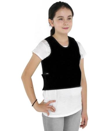 Sensory Vest Weighted Vest Low-Pressure Comfort for Kids Teens Autism Hyperactivity Mood Processing Disorder Black - Buy Online on GoSupps.com