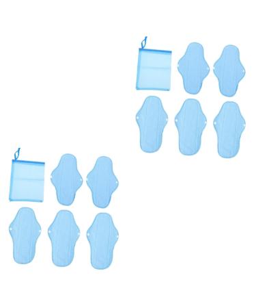 Gleavi 2 sentences 6 -ply women's lords from Polarfleece menstrual -washed napkin bags for women's bandages absorbent menstruation flags made of fabric tarpaulin Miss Middle East microfiber