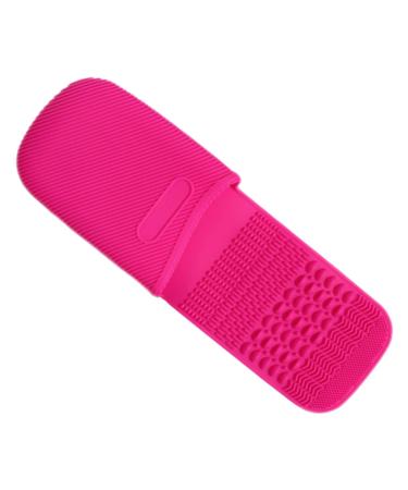 Angoily Makeup Brush Cleaning Makeup Cleaning Pad Brush Bowl Tool Cleaner Makeup Scrubber Mat Makeup Brush Cleaners Lipstick Holder Silicone Brush Dryer Cleaner Cosmetic Silica Gel Make up
