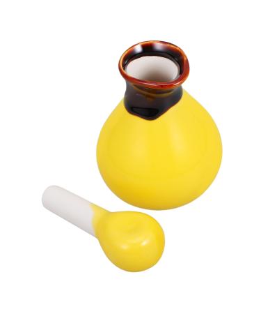 Beatifufu Ceramics Bowl for Beauty Salon Soy Sauce Dispenser Ceramics Pot Porcelain Oil Dispenser Condiment 5.5 7.5cm Green