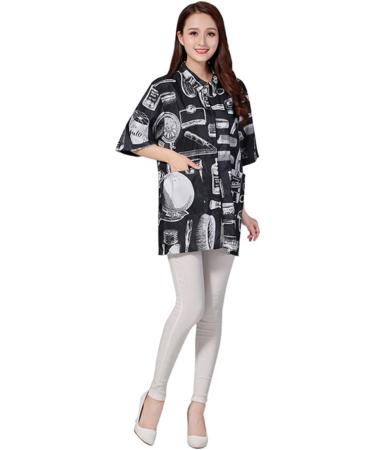 PLAFOPE Womens Jacket Fiber Vintage Aprons for Women Ladies Barber Jacket Barber Coat 84x60cm - Buy Online on GoSupps.com