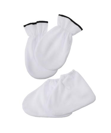 Couvre-mains et Pieds Chauffants en Cire de Paraffine 12x9 Pouces Enduit Hydratant pour Soin Spa Femme la Maison