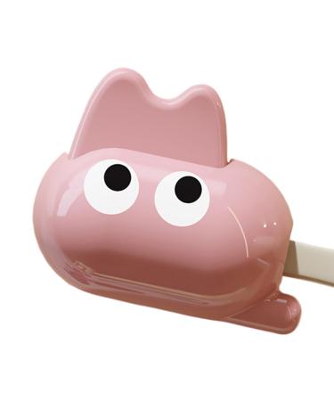 Baoqifong Toothbrush protective clip protective cap brush head useful for home and travel Siehe Description See description pink