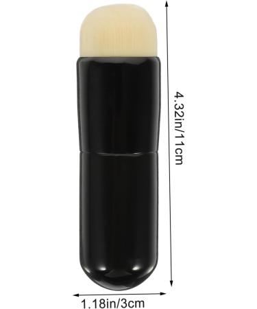 POPETPOP Makeup Supplies Dense Foundation Brush Cosmetic Tools Powder Foundation Brush Powder Brush for Loose Powder Makeup Tool Cosmetic Applicator Round Head Cosmetics Travel Flannel - Buy Online on GoSupps.com