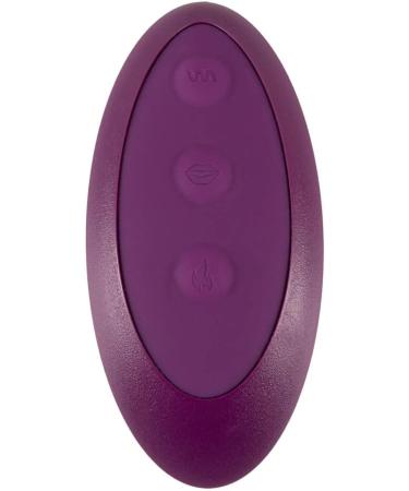 Vibepad 2 - Stimulating Vibro Pillow for Men & Women | Heat & Leak Function 7 Vibration Modes Dark Purple - Buy Online on GoSupps.com