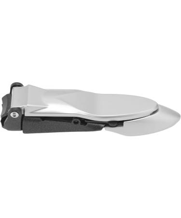 Nail Clipper Rust Proof Compact Safe Fingernail Clipper Wear Resistant with PU Leather Sheath for Nail Salon for Home Travel - Buy Online on GoSupps.com