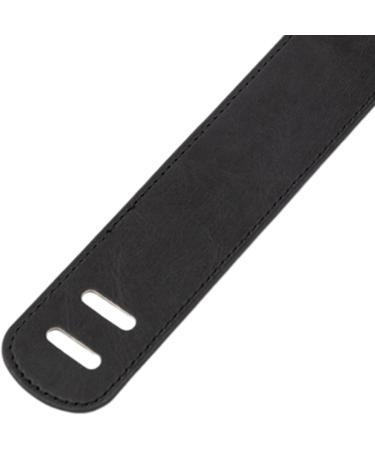 Generic Leather Shoulder Strap with Handle PU Leather Bag Strap Pad for Laptop Case black S - Buy Online on GoSupps.com