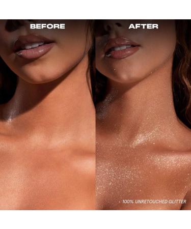 O/S by P-Starr - Waterproof Glitter Setting Spray Long-Lasting Transfer-Resistant Makeup Finishing Mist Brown Sugar Shade All-Day Hold Size: (3.4/143m) - Buy Online on GoSupps.com