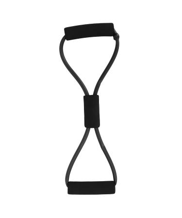 Exercise Resistance Band Flexible Stretch Band Multi Functional Resistance Band Skin Friendly for Home for Office for Outdoors for Life(Black)