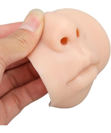 Hywhuyang 3D Silicone Nose & Mouth Model - Realistic Display Props for Earrings & Jewelry - Perfect for Ear Hole Stinging & Seam Exercises - Light Skin Tone - Buy Online on GoSupps.com