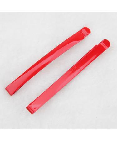 Dendeng Hair Clips | Metal Pony Clip & Red Punk Bobby Pins | Slipproof Side Clips for Cosplay Hairstyles - Buy Online on GoSupps.com