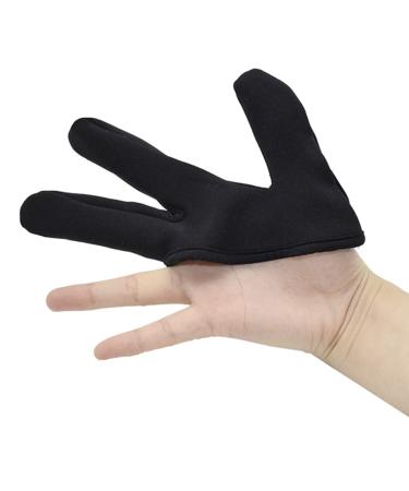 FOYTOKI 1pc Finger Gloves Hair Dye Gloves Barber Finger Mittens Heat Resistant Gloves Hair Straightener Gloves Hair Color Gloves Hairdressing Three Finger Cover Curling Iron Billiards - Buy Online on GoSupps.com