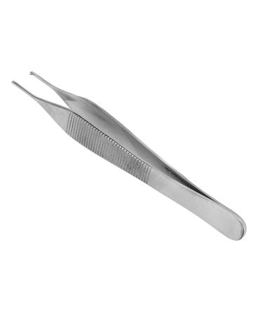 Vascular Tweezers - 4.7 Stainless Steel Anti-Slip Body Piercing Tweezers for Small Objects & Facial Hair - Mini Portable for Women - Buy Online on GoSupps.com