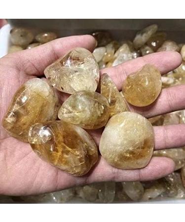 500g Natural Polished Yellow Quartz Tumbled Stone Citrine Crystal Stone Obelisk - Buy Online on GoSupps.com