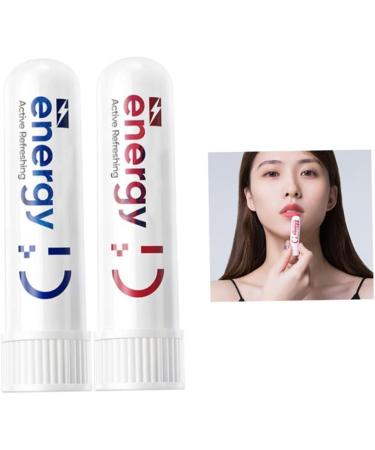 Monetais Nasal Inhaler Mint Cream Rhinitis Mint Cream Nasal Essential Oils Cold Nose Fresh Herbal Ointment for Congestion Relief 2PCS - Buy Online on GoSupps.com