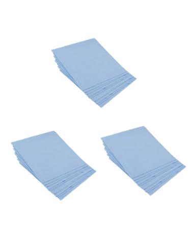Beavorty 150 Pcs Cleaning Cloths for Cloth Silver Polish Cloth Cleaning Cloths Dusting Gloves Glass Wipes Cleaning Cloths for Lens Tablets Cleaning Car Bluex3pcs mediumx3pcs