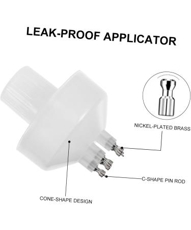 Bouteille Applicateur Plastique Transparent pour Teinture Cheveux Flacon Vide Doseur Application Pr cise Soin Chevelu et Huile Capillaire - Buy Online on GoSupps.com