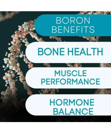 Boron 30mg Mineral Supplement - 90 Tablets | New World Health Brands | Essential Trace Minerals for Optimal Health - Buy Online on GoSupps.com