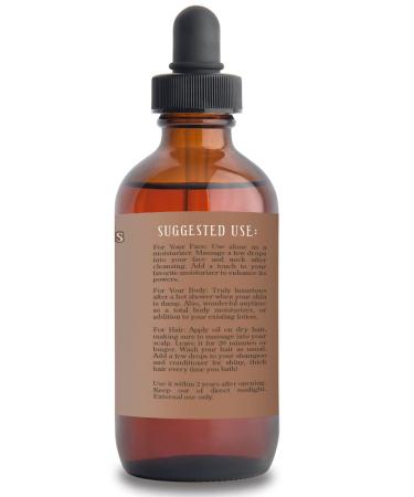 Organic Baobab Oil 4oz - 100% Pure, Cold-Pressed, Unrefined, Moisturizing - Non-Comedogenic with Pump & Dropper - Buy Online on GoSupps.com