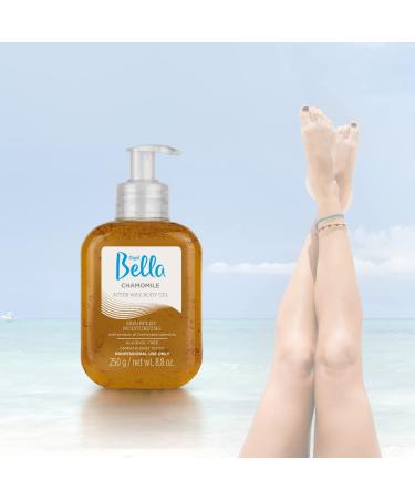 DEPIL BELLA Chamomile Body Gel - Soothing Post-Waxing & After Sun Care (3 Pack, 250g) - Buy Online on GoSupps.com