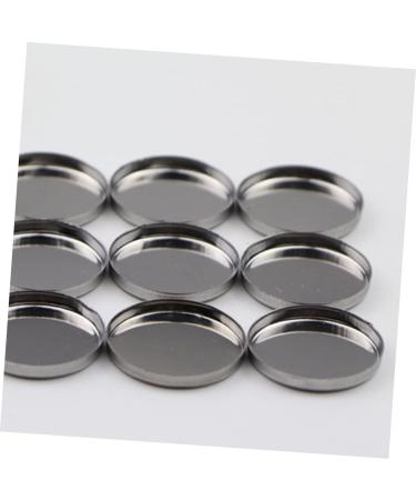 MUSISALY 3pcs 15 Empty Eyeshadow Palette Travel Cosmetic Case Empty Eyeshadow Case Empty Cosmetic Silver - Buy Online on GoSupps.com