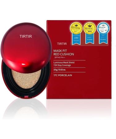 TIRTIR Cushion Foundation Red Mask Fit 17C 0.6 oz (18 g)