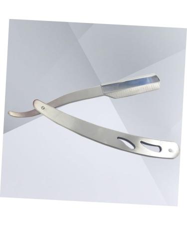 Minkissy Manual Razor - Stainless Steel Beard Shaver for Men | Precision Shaving Tool - Buy Online on GoSupps.com