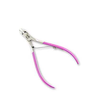 CREDO skin nippers 10 cm POP ART nickel-plated pink