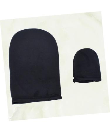 Ipetboom 2pcs Self Tanning Gloves Sunless Tanning Mitts for Easy Application Makeup Oil Use Compact Portable Design for Women Girls Protective Flocking Material - Buy Online on GoSupps.com