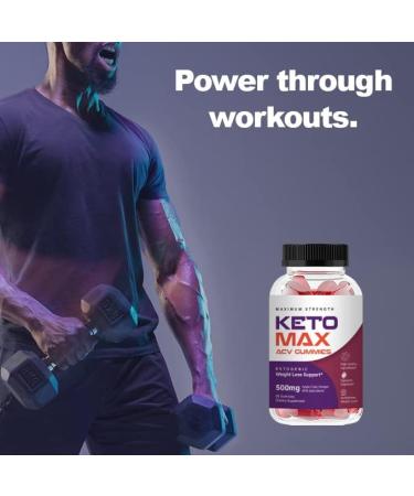 Kivus Keto Max Gummies - Apple Cider Vinegar Gummies for Ketogenic Diet (60 Count) - Buy Online on GoSupps.com