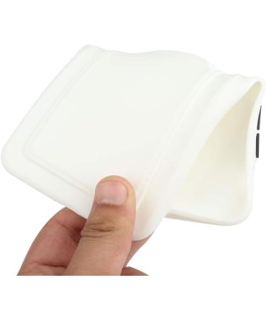 Tivenfezk Nadoli Silicone Case for iPhone 15 Pro Max - Ultra Thin Shockproof Scratch-Resistant Wallet TPU Cover with Credit Card Holder - White - Buy Online on GoSupps.com