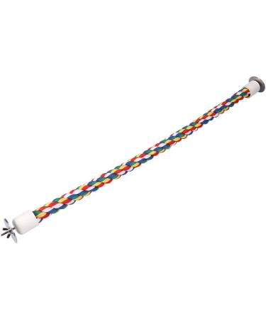 Colorful Bird Rope Bungee Toy - Flexible Parrot Ladder Swing & Cage Accessories - Buy Online on GoSupps.com