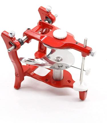 Implant dental red articulator stainless steel adjustable laboratory precision of anatomical average multifunctional mechanical articulator