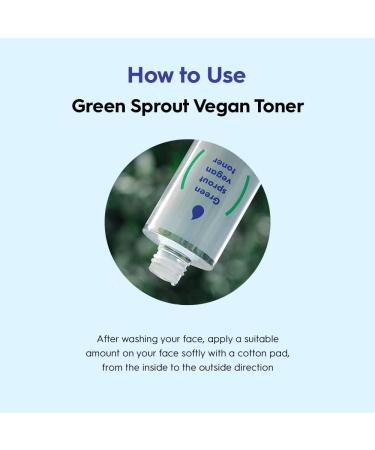 SUISKIN Green Sprout Toner - Hydrating Daily Facial Toner for Dry Skin | Fragrance & Cruelty-Free - International Shipping Available - Buy Online on GoSupps.com