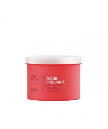 Wella Invigo Colour Brilliance Mask with Lime Caviar for Fine Hair 0.5504 kg Lime 500ml (alte Version) - Buy Online on GoSupps.com