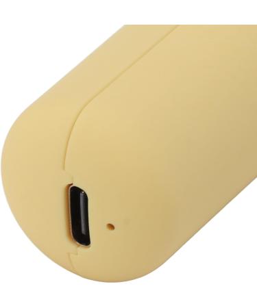 Mini Electric Hair Trimmer Portable Dry and Wet Dual-use Electric Facial Epilator for Home Travel (Yellow) - Buy Online on GoSupps.com