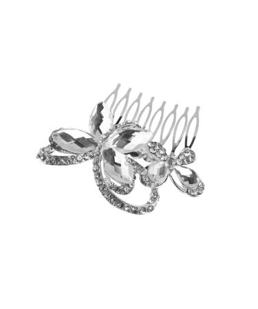 DOITOOL Wedding Hair Comb Rhinestone Bobby Pins Hair Clip Hair Barrettes Hair Pin Bridal Hair Comb Women Hairpin Women Hair Comb Headwear Bride Wedding Hair Accessories